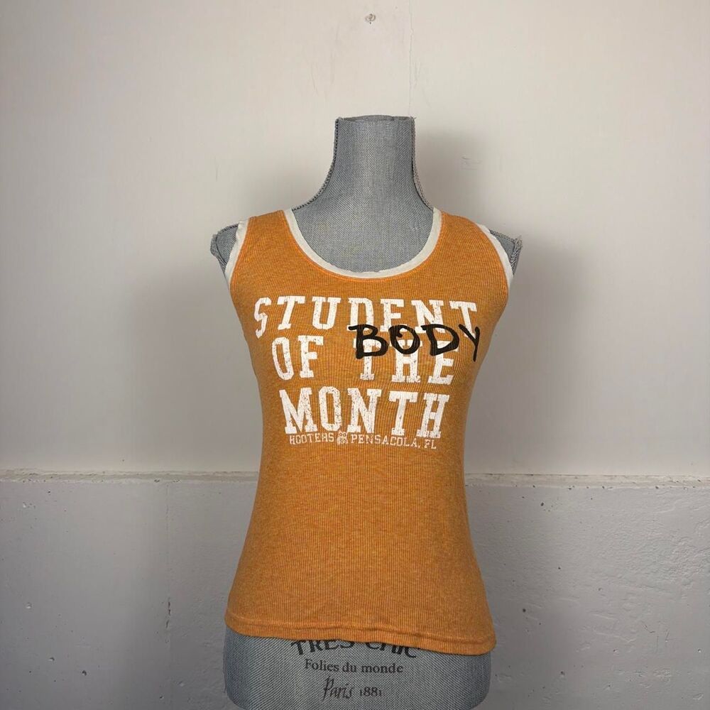 Unbranded Women's Orange and Tan Vest
